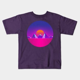 Synthwave 80's Kids T-Shirt